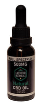 Load image into Gallery viewer, 500mg Full Spectrum CBD Oil Tincture