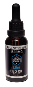 1500mg Full Spectrum CBD Oil Tincture